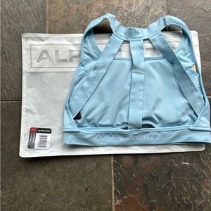 Alphalete medium support sports bra size L